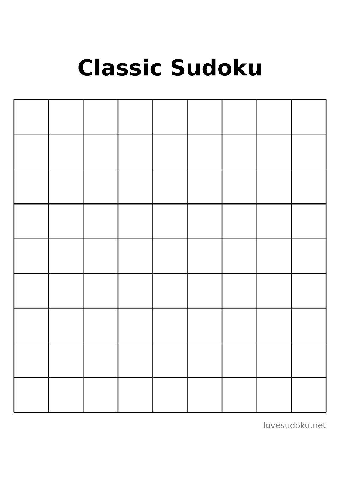 printable sudoku puzzles and answers